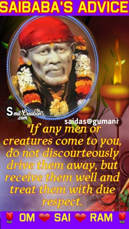 Saibaba’s Advice