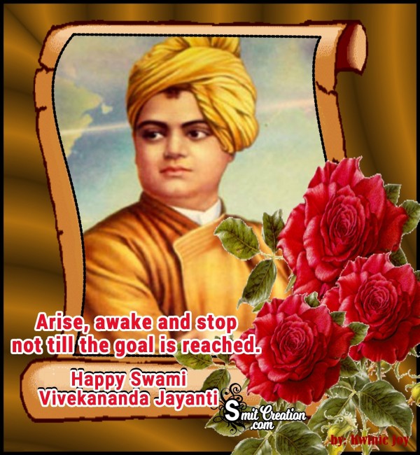 Happy Swami Vivekananda Jayanti