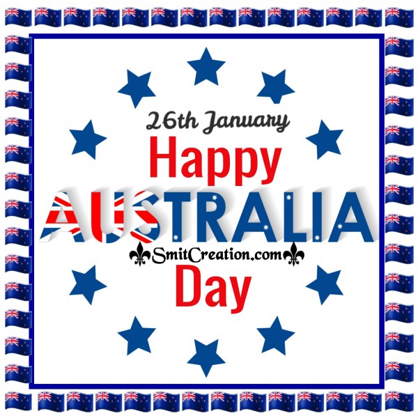 26th January Happy Australia Day