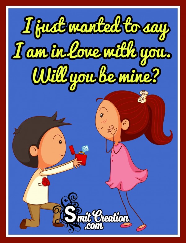 Happy Propose Day – Will you be mine?