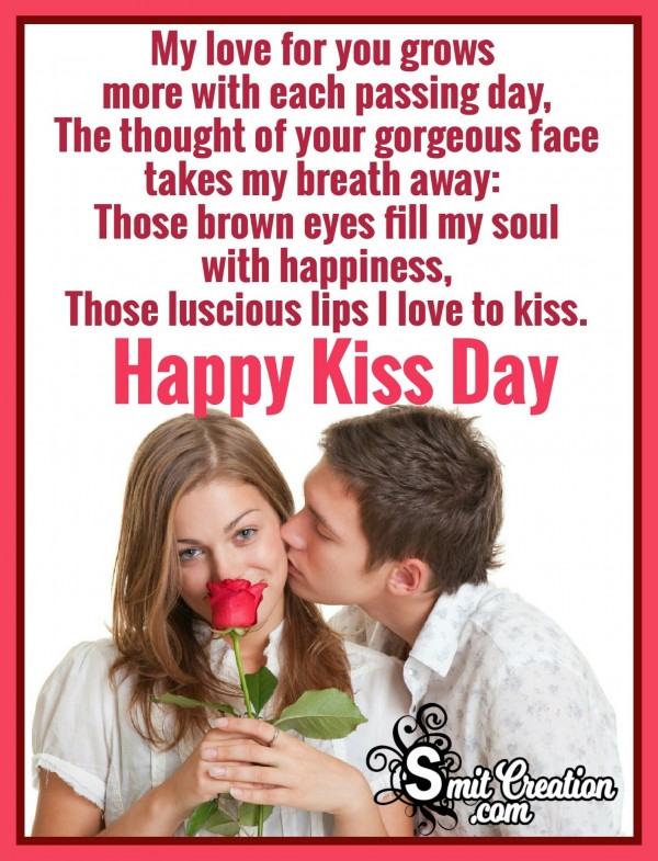 Happy Kiss Day – Those Luscious Lips I Love To Kiss.