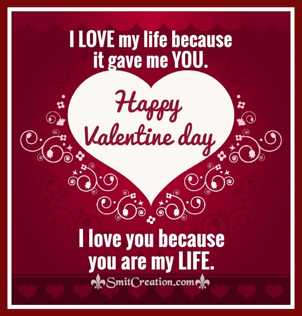 Happy Valentine Day – I LOVE YOU