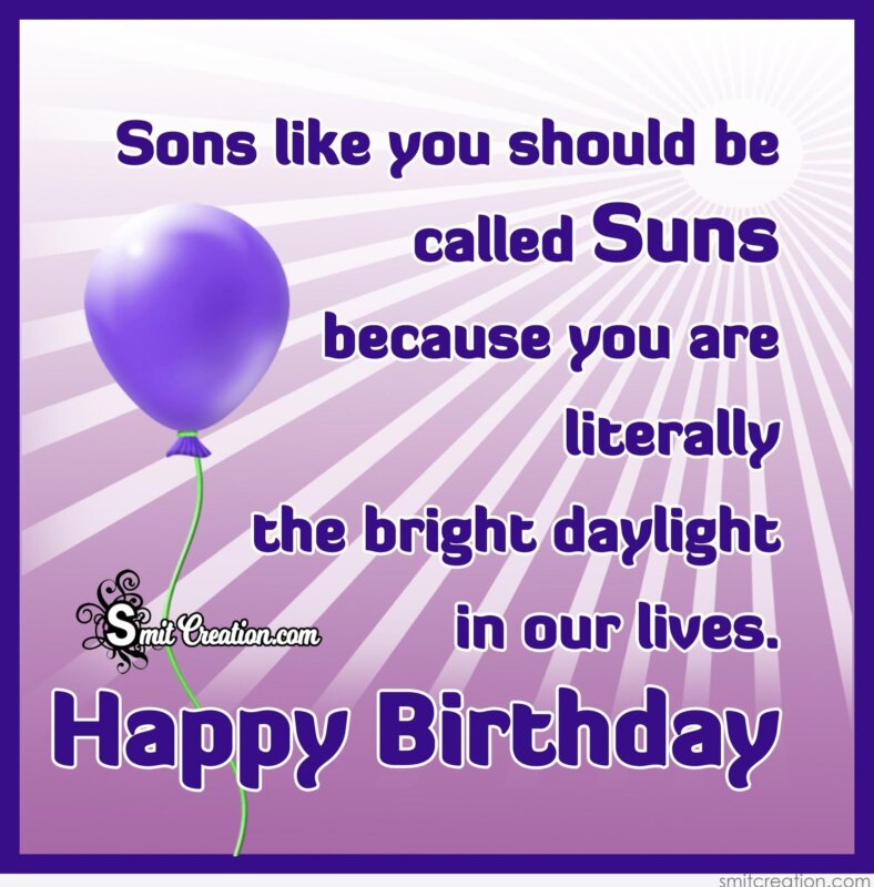 Albums 101+ Pictures Happy Birthday Images For Son Updated