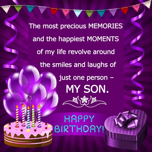 Happy Birthday My Dear Son