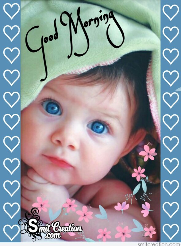 Best 50 Good Morning Images Of Cute Baby Hd Greetings Images