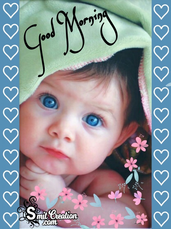 Good Morning Cute Baby Image