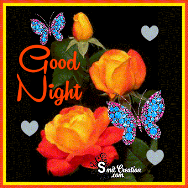 Good Night Gif Pictures and Graphics - SmitCreation.com