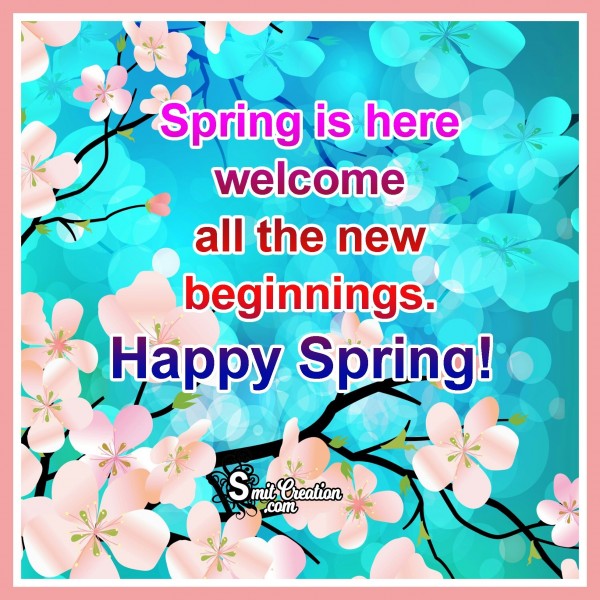  Happy Spring