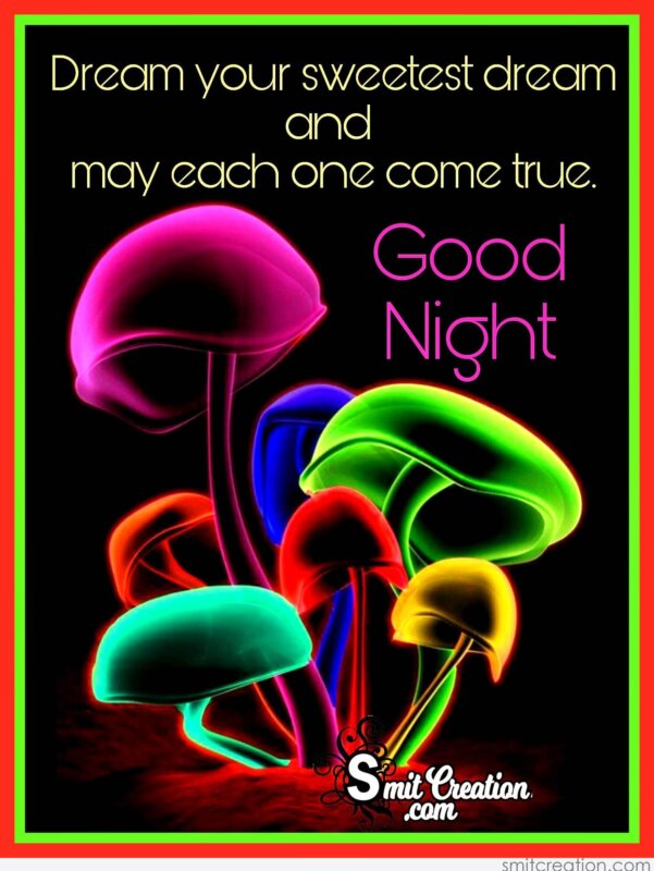 Good Night Message Pictures and Graphics - SmitCreation.com