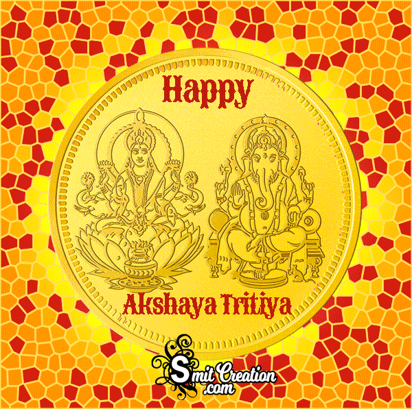Happy Akshaya Tritiya Animated Gif Image