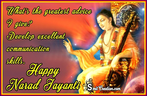 Happy Narad Jayanti