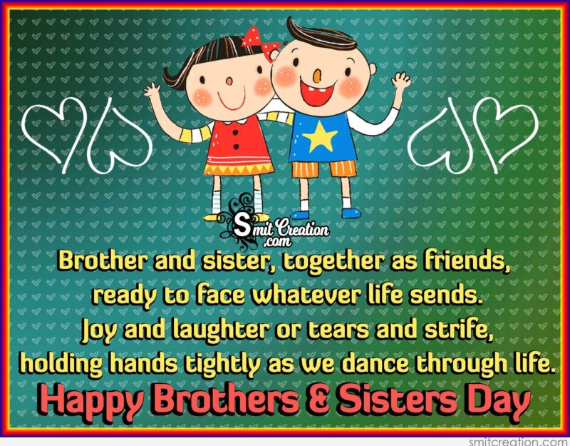 Happy Brothers And Sisters Day