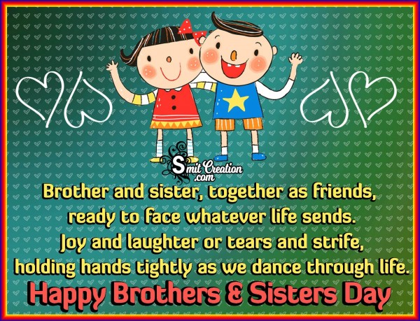 Happy Brothers And Sisters Day