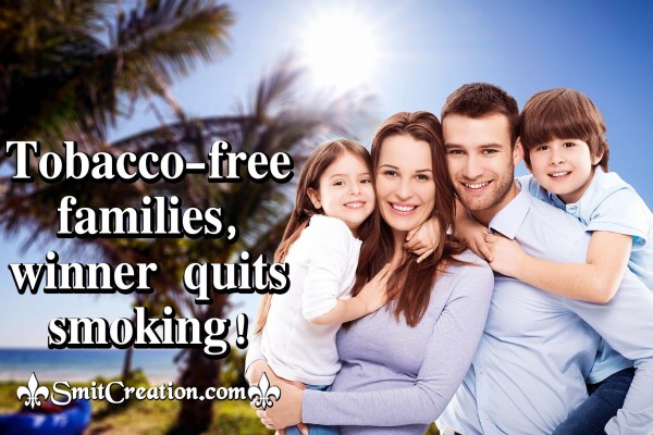 Tobacco-free Families, Winner Quits Smoking!