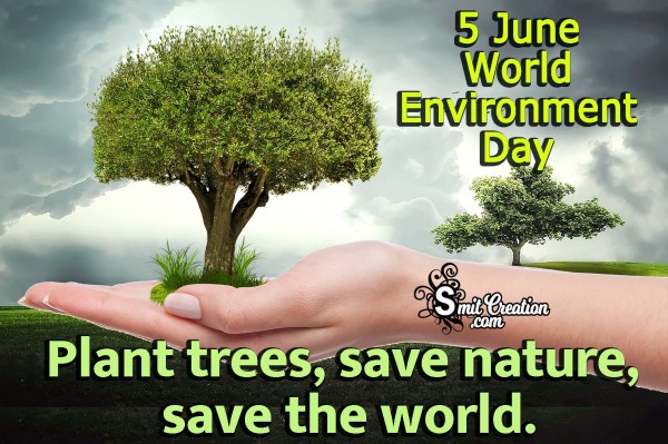 5 June World Environment Day – Plant Trees