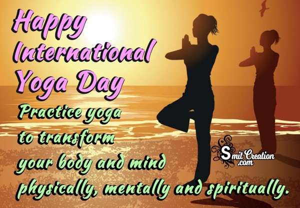 Happy International Yoga Day