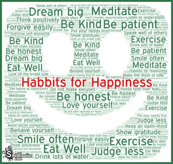 30 Habits For Happiness