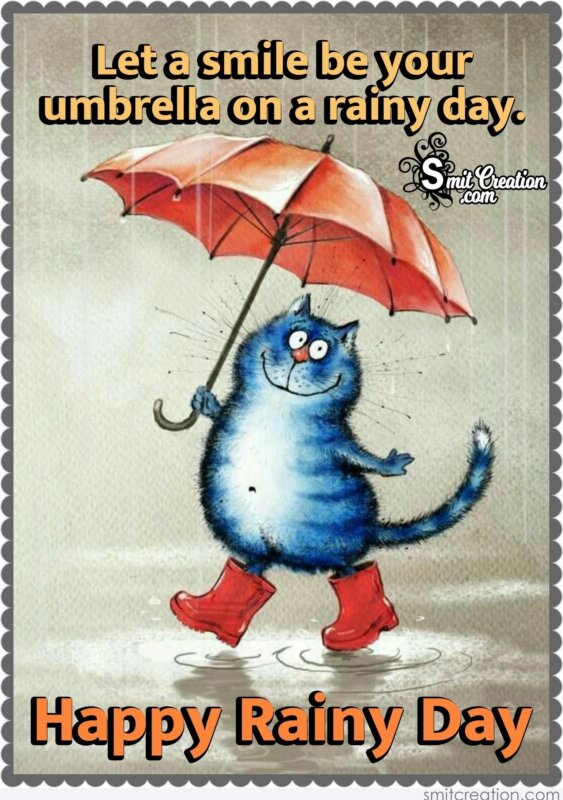 Happy Rainy Day Pictures and Graphics - SmitCreation.com 