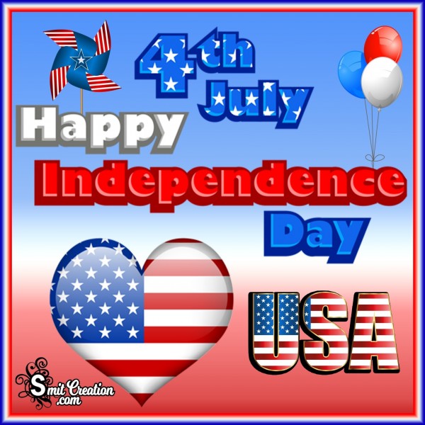 4th July Happy Independence Day USA