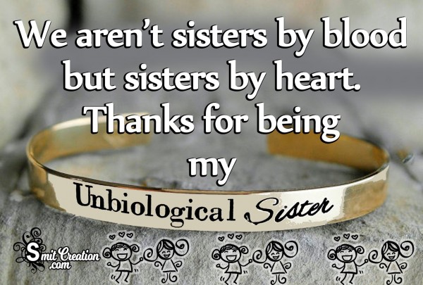 Friendship Bracelet To My Unbiological Sister