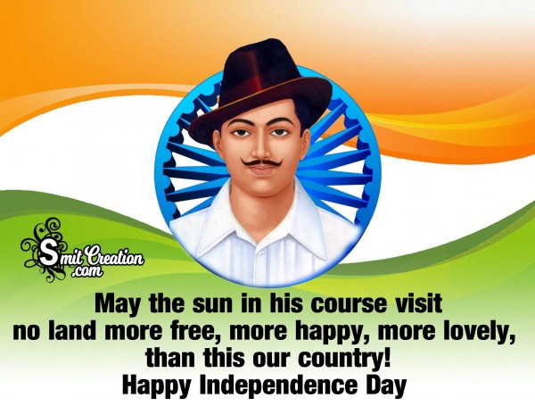 Independence Quote By Bhagat Singh