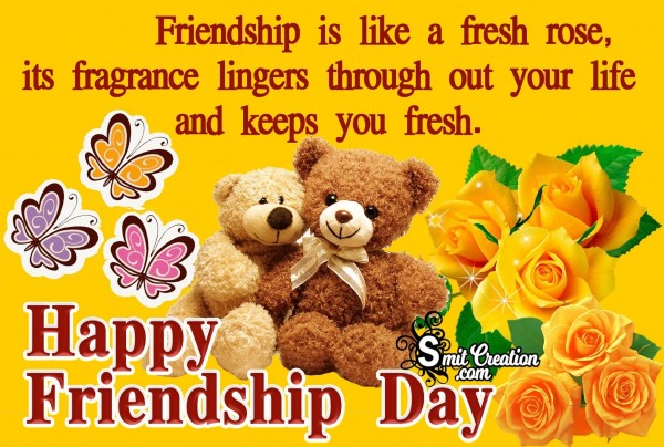 Happy Friendship Day Image Quote