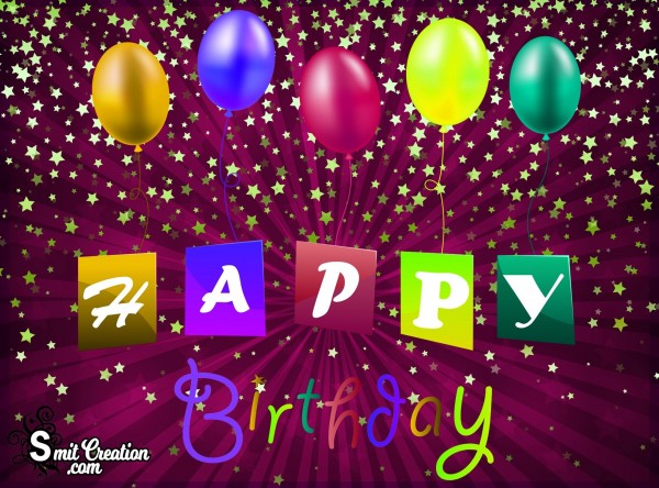 Happy Birthday Balloons Image
