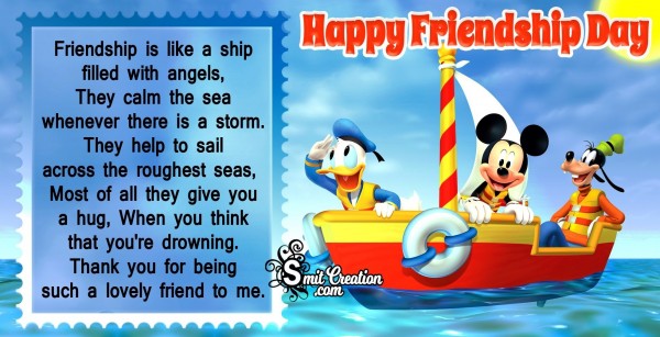 Friendship Is A Ship
