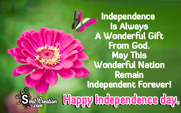 Happy Independence Day Animated Gif Image