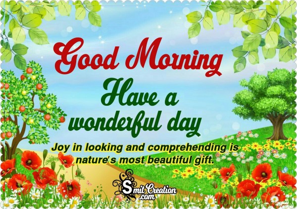 Good Morning Nature Quotes Images