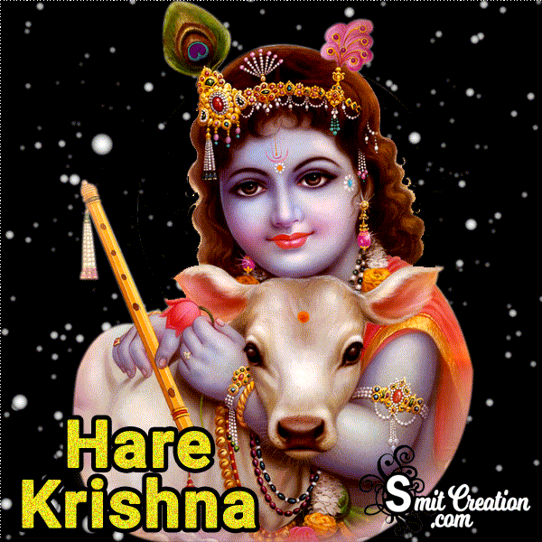 Hare Krishna Animated Gif Image