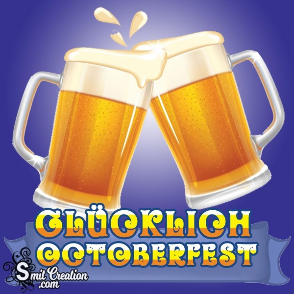 Glücklich Octoberfest