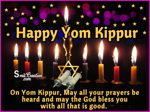 Happy Yom Kippur