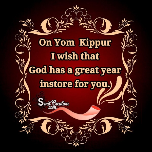 Yom Kippur Wishes Image