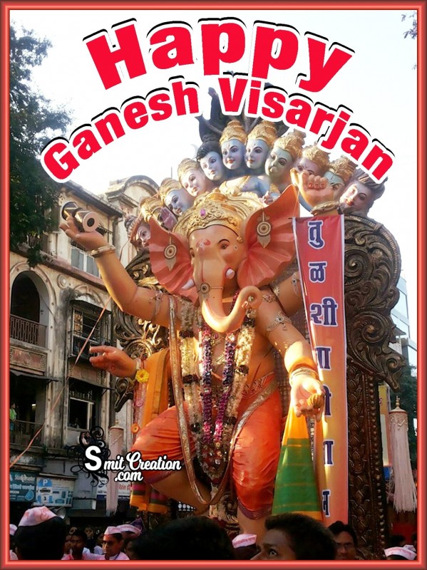 Happy Ganesh Visarjan