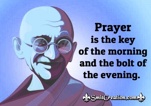 Gandhi Quote On Prayer