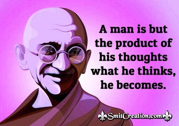 Thinking Quote Of Gandhi