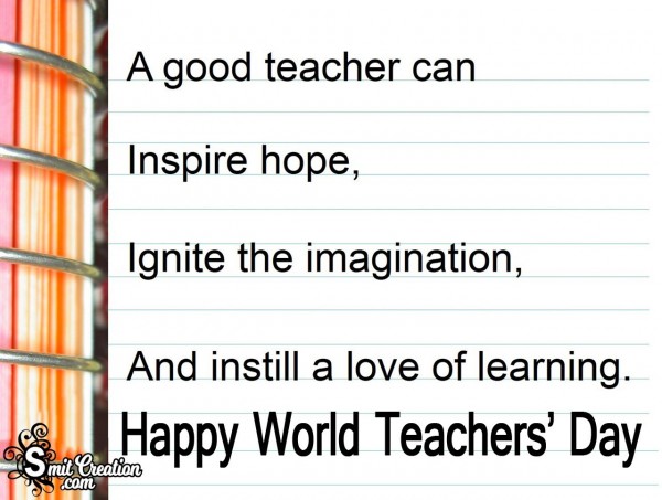 Happy World Teachers’ Day