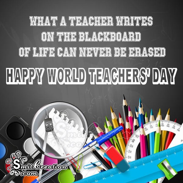 Happy World Teachers’ Day