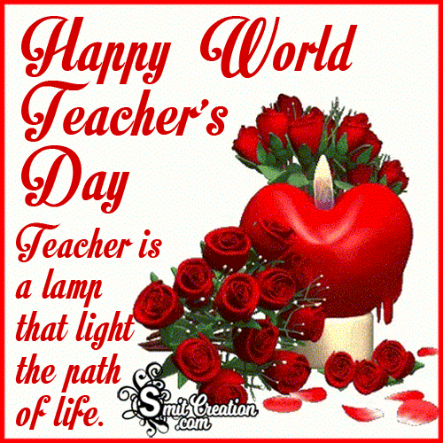Happy World Teachers’ Day Gif Image