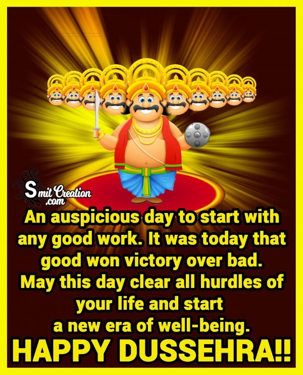 Happy Dussehra Wishes