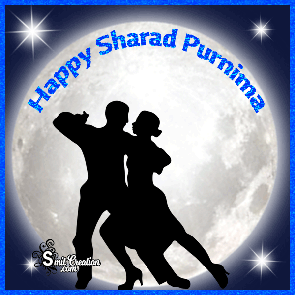 Happy Sharad Purnima Animated Gif Image