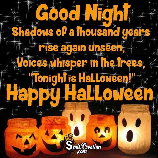 Good Night Happy Halloween