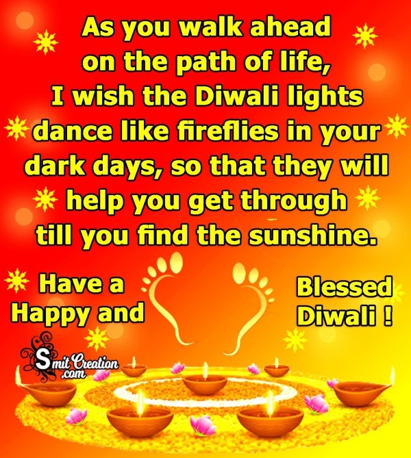 Have A Happy And Blessed Diwali!