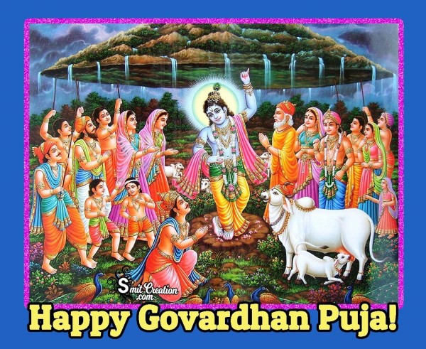 Happy Govardhan Puja Photo