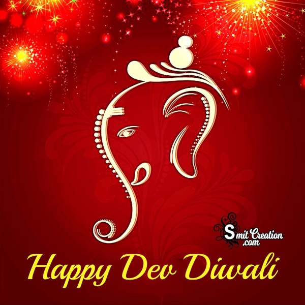 Happy Dev Diwali Ganesha Photo