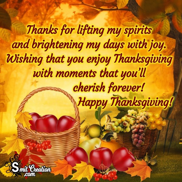 Happy Thanksgiving Wishes Quote