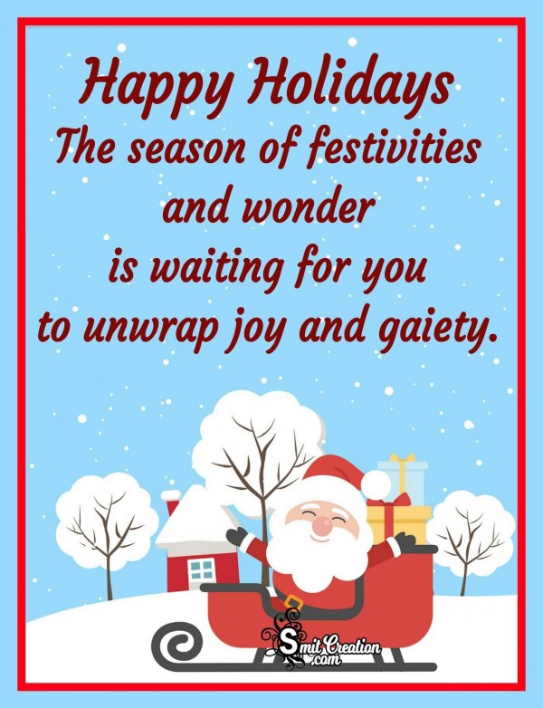 Happy Holiday Season Card