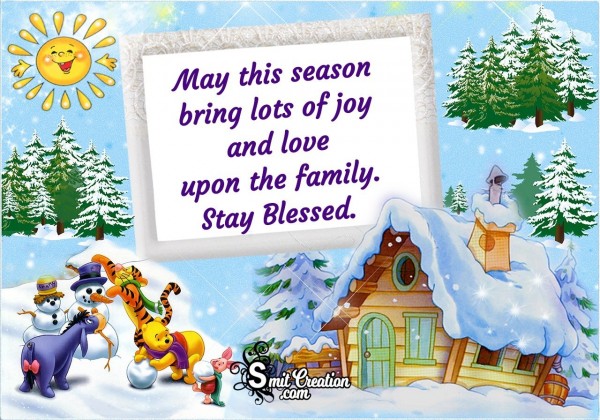 Happy Holidays Blessings