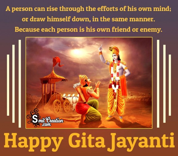 Happy Gita Jayanti Quote